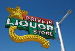 liquor store