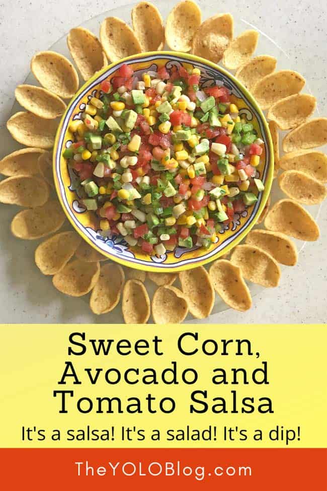 Fresh corn salsa
